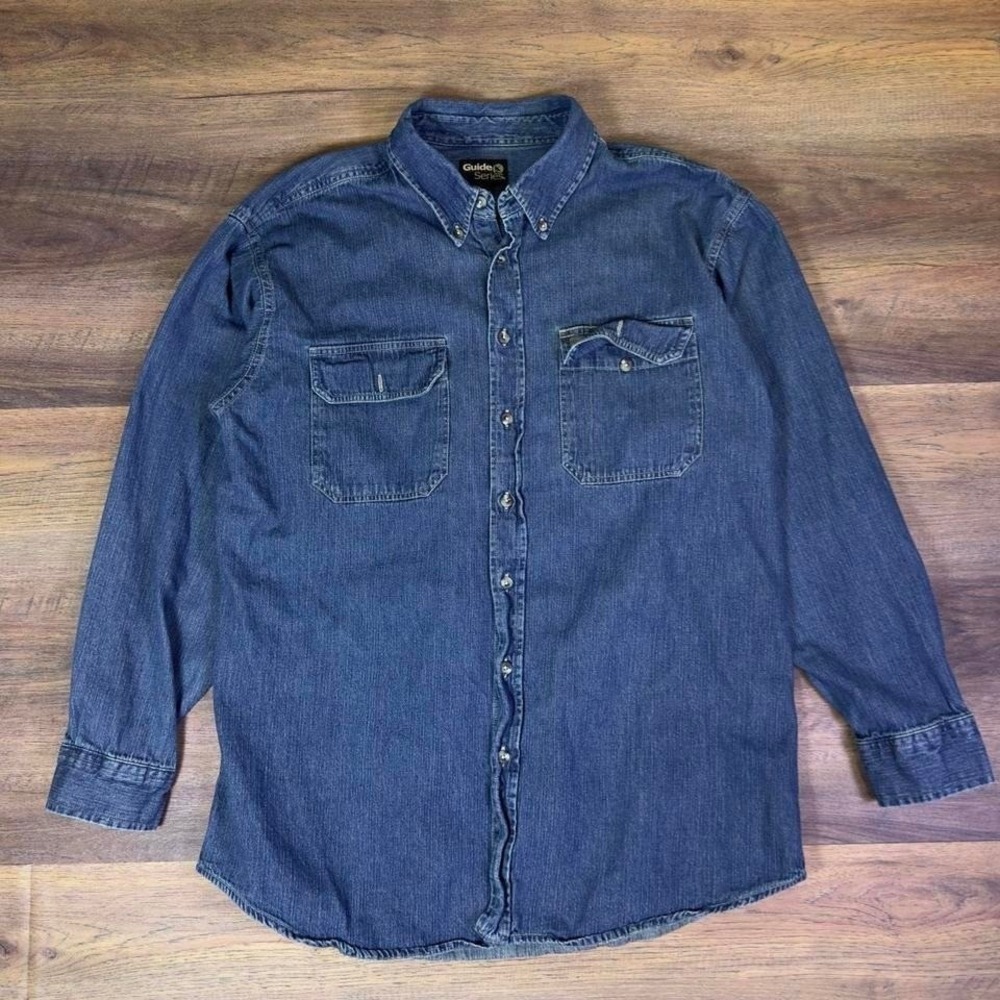 Guide Series Denim Button-Up Shirt Men's LT Blue